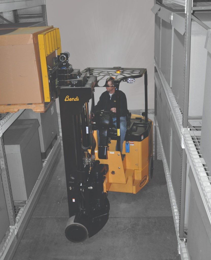 B55AC Narrow Aisle Articulated Forklift