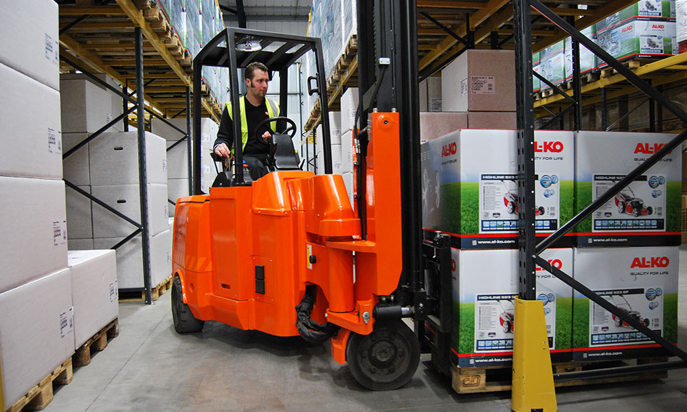 Bendi Very Narrow Aisle Articulated Forklift